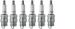 6 BOUGIES NGK WR5 V-Power 2438 FORD MUSTANG L6 170 200 250 ci 1964-1973 (version grosses bougies prise sur cl de 21 mm)  NE PASSEZ PAS COMMANDE SANS AVOIR VERIFIE LA TAILLE DE LA CLEE