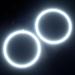 FORD MUSTANG 2013-2014 V8 302 GT KIT HALO LED POUR ANTIBROUILLARD Oracle SMD Halo Kits 2625-001 (3)