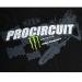 T-SHIRT PROCIRCUIT MONSTER ENERGY MOON WALKER BLACK (2)