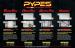 PLYMOUTH ROAD RUNNER 1968- 1974 LIGNE D ECHAPPEMENT ACIER INOXYDABLE 3 POUCES Pypes Race Pro Dual Exhaust Systems SMB13R (3)