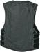 Gilet Moto Cuir ICON REGULATOR SRIPPED STEALTH* (2)
