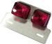 OPTIQUE PHARE FEU ARRIRE ORIGINAL TWIN SQUARE*