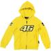 MOTO GP Sweat a Capuche Enfant Officiel KIDS ROSSI 46 JAUNE*