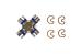CROISILLON D ARBRE 1310/1330 Spicer Drivetrain Products Light Duty U-Joints 5-134X