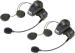 SENA SMH10D DUAL KIT MAINS LIBRE BLUETOOTH ET INTERCOM MOTO ET SCOOTER