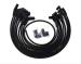 FORD MUSTANG V8 289 302 351 1964-1973 SET CABLES DE BOUGIES 8MM MALE HEI Taylor Street Thunder Spark Plug Wire Sets 56058