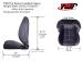 LOT DE DEUX PAIRE DE SIEGES TMI Sport R Pro-Series Low Back Seats 47-7061-6525-99-GS (2)
