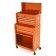 SERVANTE D ATELIER RANGEMENT CAISSE COFFRE A OUTILS D`ATELIER ORANGE*