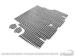 FORD MUSTANG 1967-1968 FASTBACK TAPIS DE COFFRE STYLE PLAID Trunk mat Plaid plaid SCOTT DRAKE TM-FM-FB-67-P (2)
