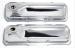 FORD MUSTANG 1970-1973 V8 351 CLEVELAND COUVRE CACHE CULBUTEURS CHROME Trans-Dapt Performance Chrome Valve Covers 9295 (2)