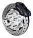 FORD MUSTANG II 1971-1978 KIT FREINS A DISQUE AVANT GROS FREIN DISQUES PERCES ETRIER 4 PISTONS Wilwood Forged Dynalite Big Brake Front Brake Kits 140-10440-BD