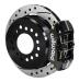 FORD MUSTANG 1964-1973 KIT DE FREINS A DISQUE ARRIRE PERCES ET RAINURES 11