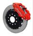 FORD MUSTANG 2005-2014 V6 227 245 V8 281 302 330 355 KIT GROS FREINS AVANT SUPERLITE 6 PISTONS ROUGE Wilwood Forged Narrow Superlite 6R Big Brake Front Brake Kits 140-9110-R