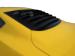FORD MUSTANG 2015-2021 PERSIENNE ALUMINIUM NOIR Rear Window Louvers Black Aluminum SELECTION SILVER WL10617 (2)