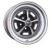 FORD MUSTANG 1965-1973 V8 15 X 10 JANTE MAGNUM 500 ACIER CHROME (entraxe 114.3 x 5 goujons) 15x10 BACKSPACE 5,5